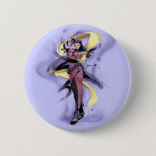 Rose Energy Pinback Button