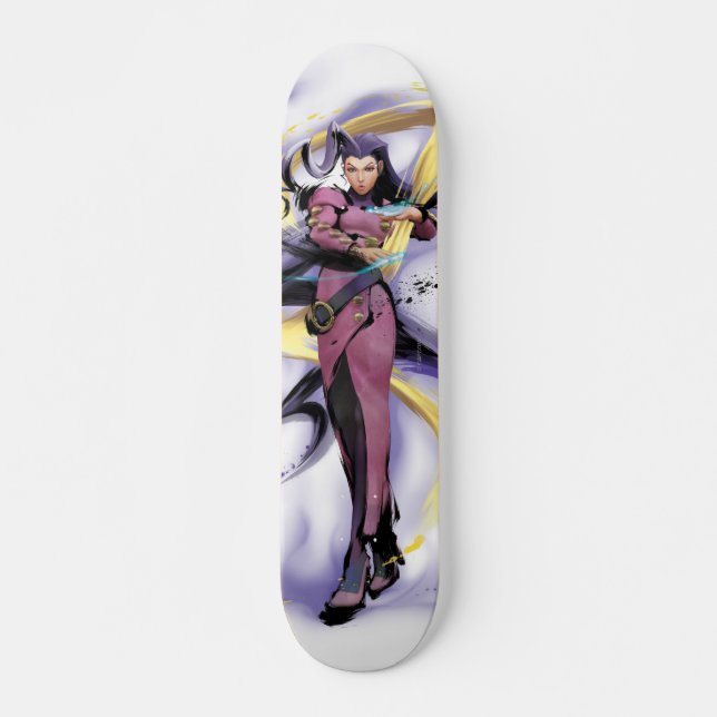 Rose Energy Skateboard Deck (Front)