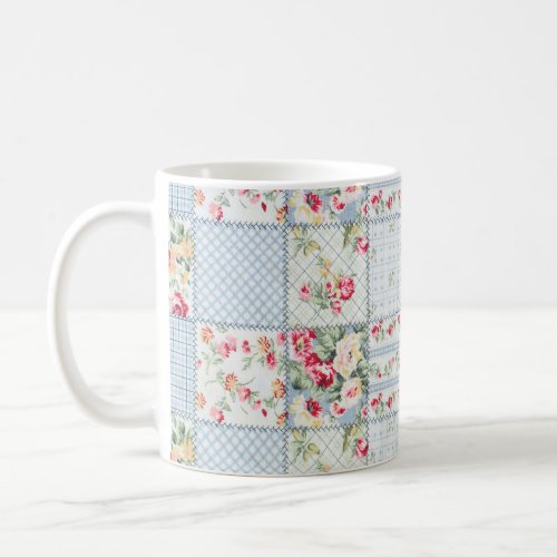 Rose Fabric Elegant Background Design Coffee Mug