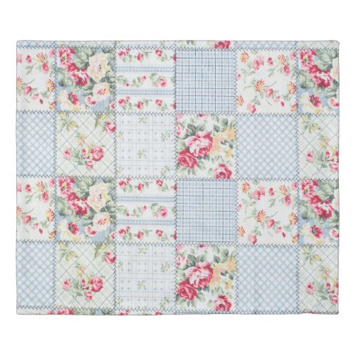 Rose Fabric Elegant Background Design Duvet Cover