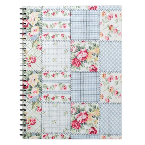 Rose Fabric Elegant Background Design Notebook