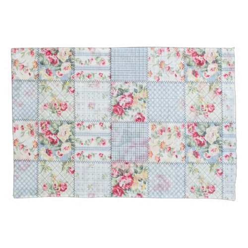 Rose Fabric Elegant Background Design Pillow Case