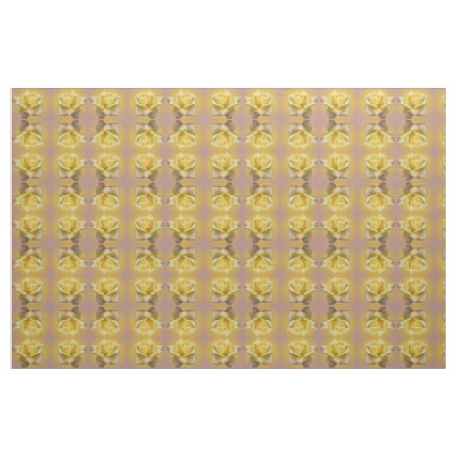 Rose Fabric Yellow Rose Fabric Gold Flower Fabric