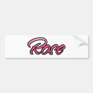 Rose faded pink Aufkleber Sticker