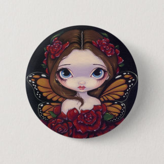"Rose Fairy" Button
