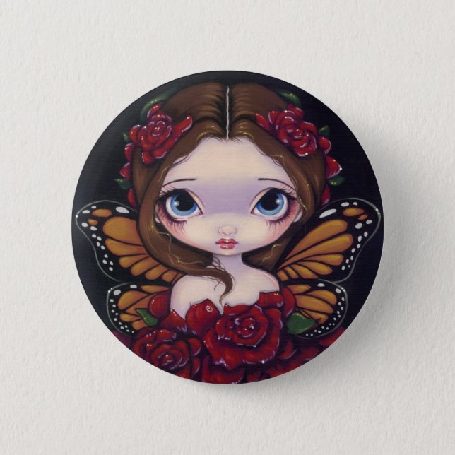 "Rose Fairy" Button (Front)
