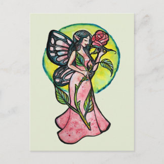 Rose Fairy                                         Postcard