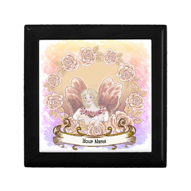Rose Fairy Ring fairy gift box (Front)