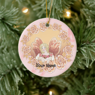 Rose Fairy Ring ornament