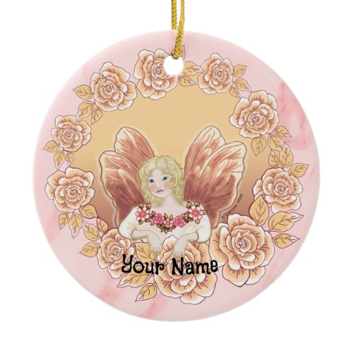 Rose Fairy Ring ornament