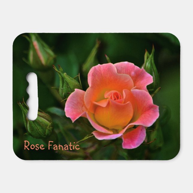 Rose Fanatic Kneeler or Seat Cushion (Front Horizontal)