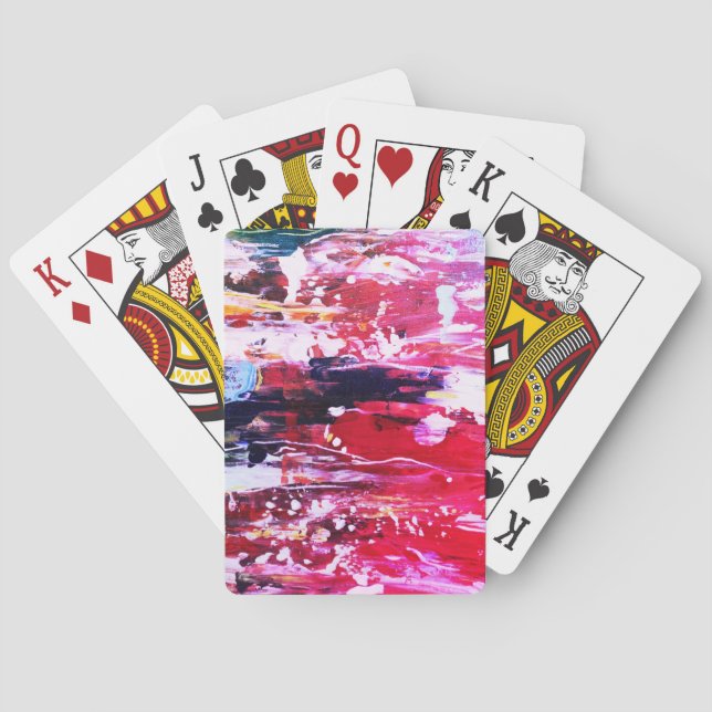 Rose Festivity Variation Poker Cards (Back)