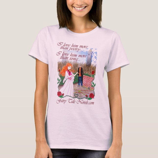 Rose & Fish Valentine T-Shirt (Front)