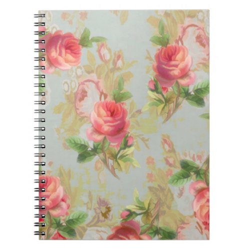 Rose Floral Notebook