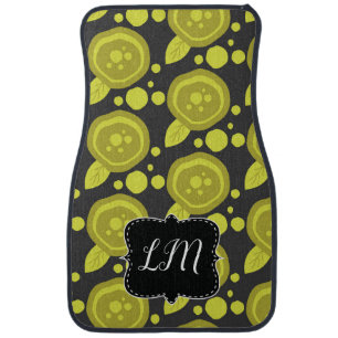 Rose Floral Poppy Car Floor Mat