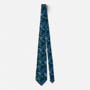 Rose Floral Uncle Corporate Neck Tie