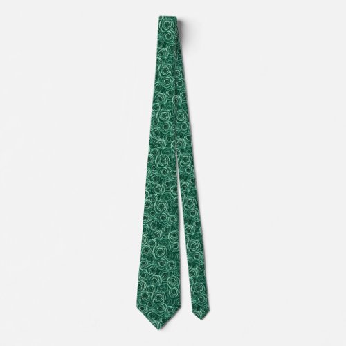 Rose Floral Uncle Destination Wedding Neck Tie