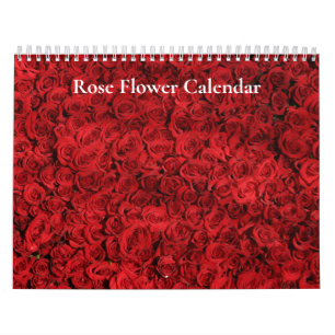 Rose Flower 2025 Calendar