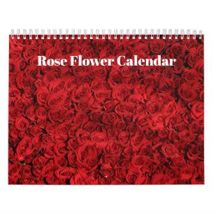 Rose Flower 2026 Calendar
