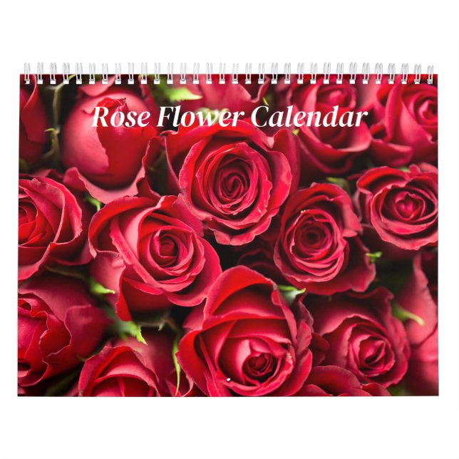Rose Flower 2026 Calendar (Cover)