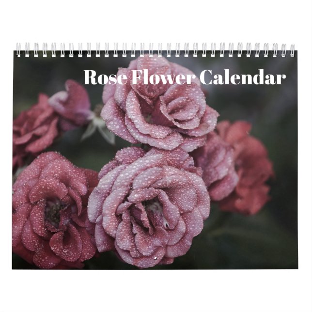 Rose Flower 2026 Calendar (Cover)