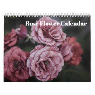 Rose Flower 2027 Calendar
