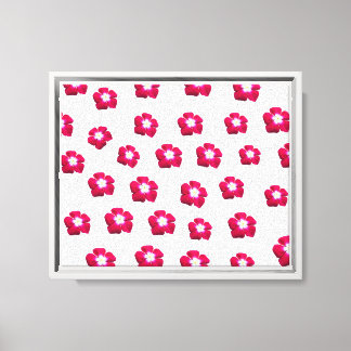 Rose flower canvas print