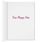 Rose Flower Fairy - Card (Inside (Right))