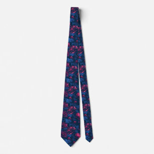 Rose Flower Husband Spring Wedding Neck Tie
