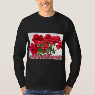 Rose Flower Natural Image - Botanical Garden  T-Shirt