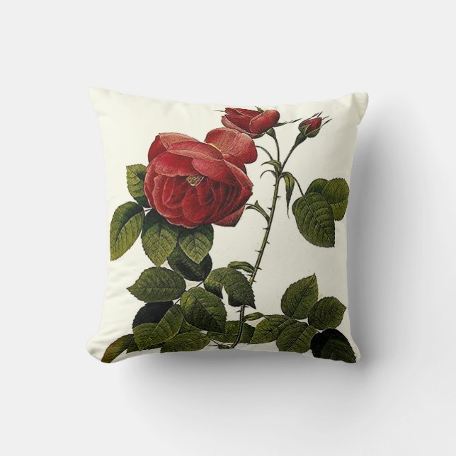 Rose  Flower Pillow for Your Spring Decor (Front)