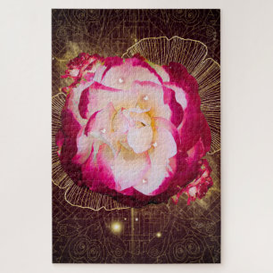 Rose, flower, pink 1 jigsaw puzzle