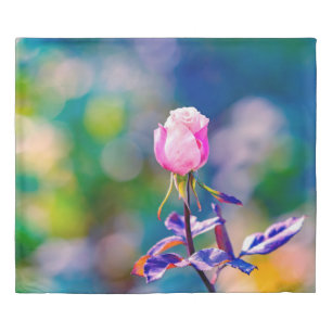 Rose Flower - Pink Beauty Duvet Cover