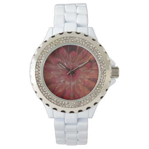 Ros Flower Pink Watch