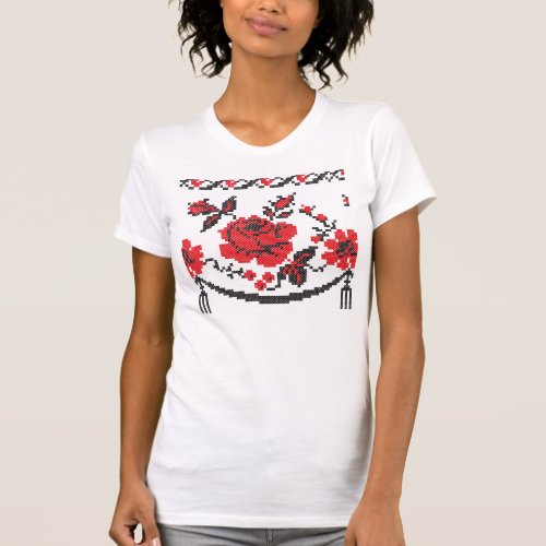 Rose flower T_Shirt