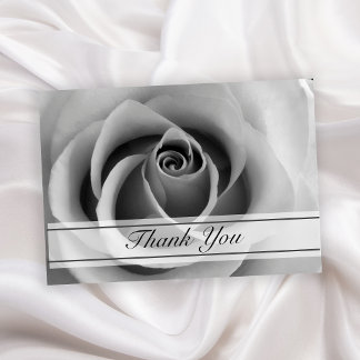 Rose Flower Thank You for Your Sympathy Card