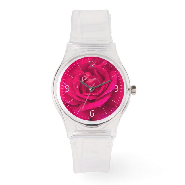Rose flower watch (Front)