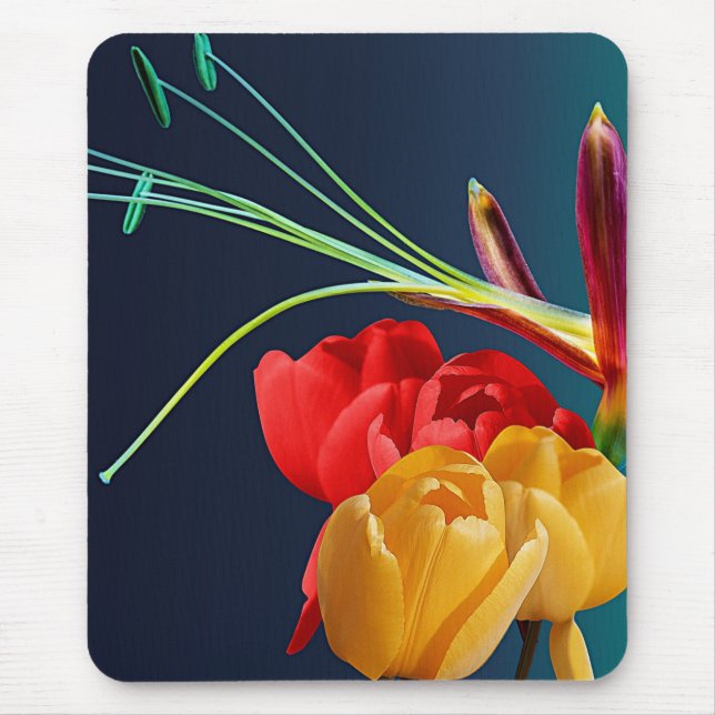 Rose Flowers-17250 Mouse Pad (Front)