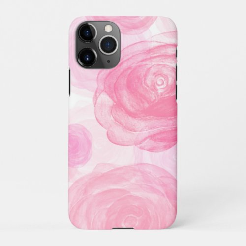 Rose Flowers And Pink  iPhone 11Pro Case