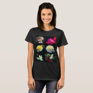 Rose Flowers Close Up T-Shirt