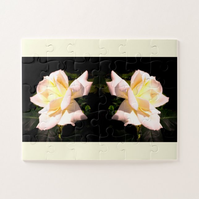 Rose flowers jigsaw puzzle (Horizontal)