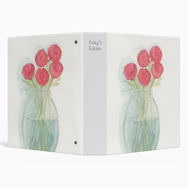 Rose Folder Customizable (Background)