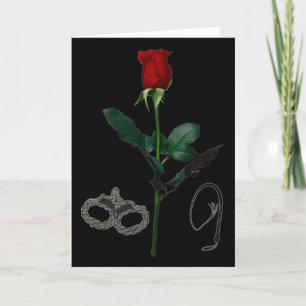 ROSE FOR A DOMME CARD