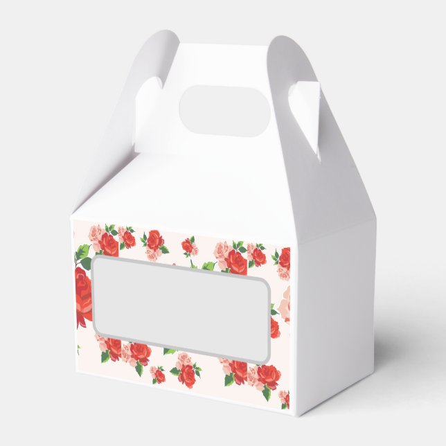 Rose For U Favor Box (Front Side)