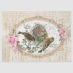 Rose Frame Ephemera Decoupage Tissue Tissue Paper