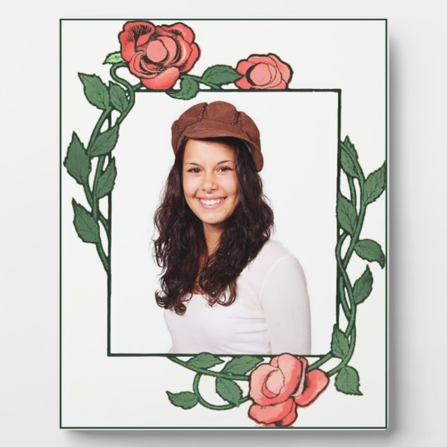 Rose Frame Plaque (Front)