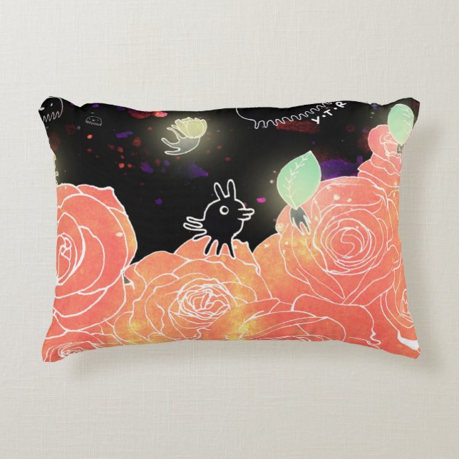 Rose garden 2014 accent pillow (Front)