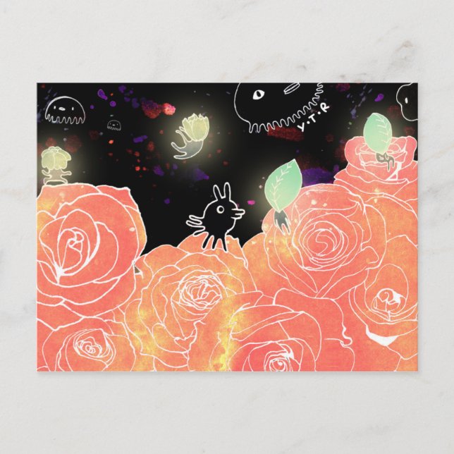 Rose garden 2014 postcard (Front)