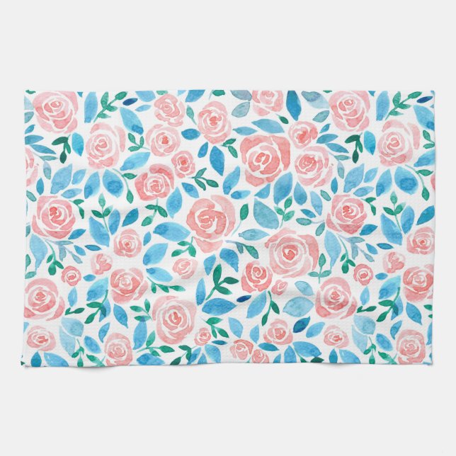 Rose garden 2 kitchen towel (Horizontal)
