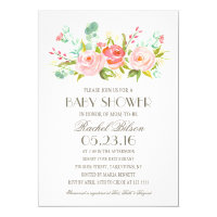 Rose Garden | Baby Shower Invitation